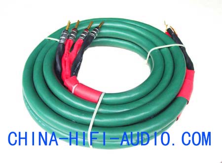 BADA High fidelity speakers cables with terminal OCC 5 stars - Click Image to Close